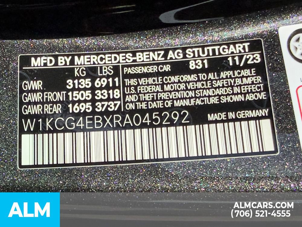 Used 2024 Mercedes-Benz EQS 580 4MATIC Sedan w/ Winter Package image 32