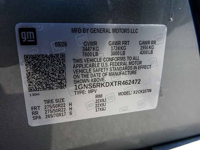 New 2026 Chevrolet Tahoe RST w/ Comfort Package AWD/4WD image 32