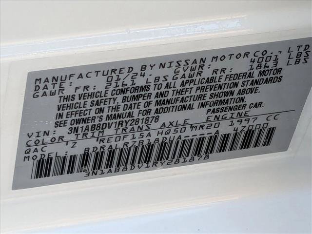 Certified 2024 Nissan Sentra SR FWD image 24
