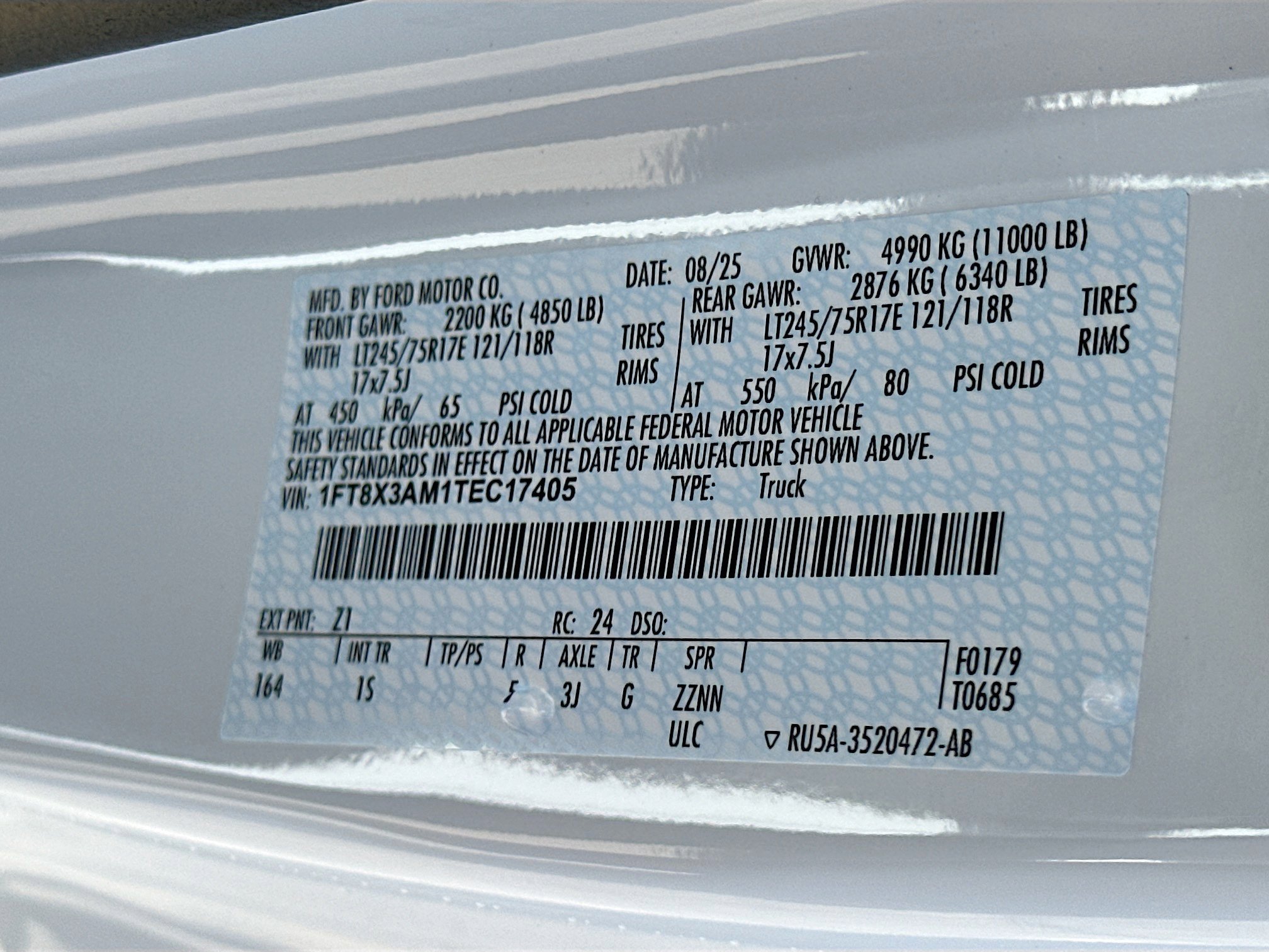 New 2026 Ford F350 XL image 19