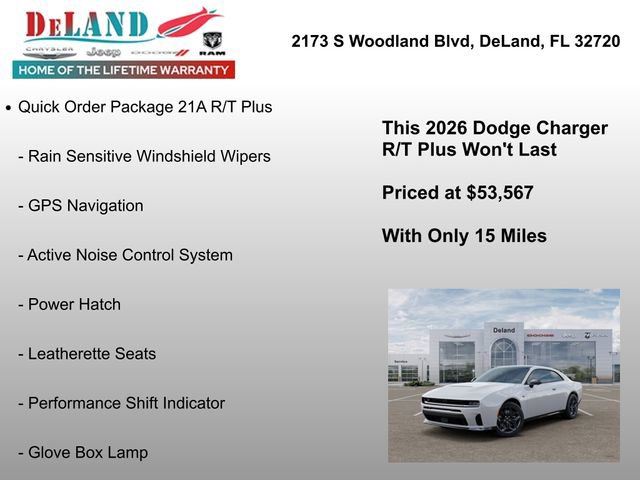 New 2026 Dodge Charger R/T image 13