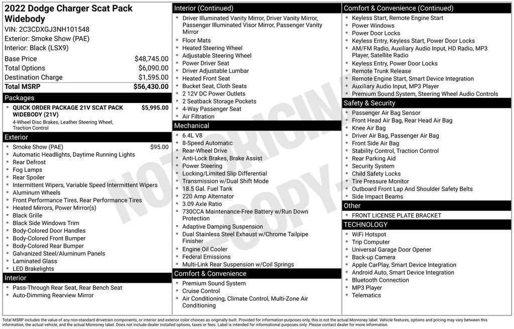 Used 2022 Dodge Charger Scat Pack image 30
