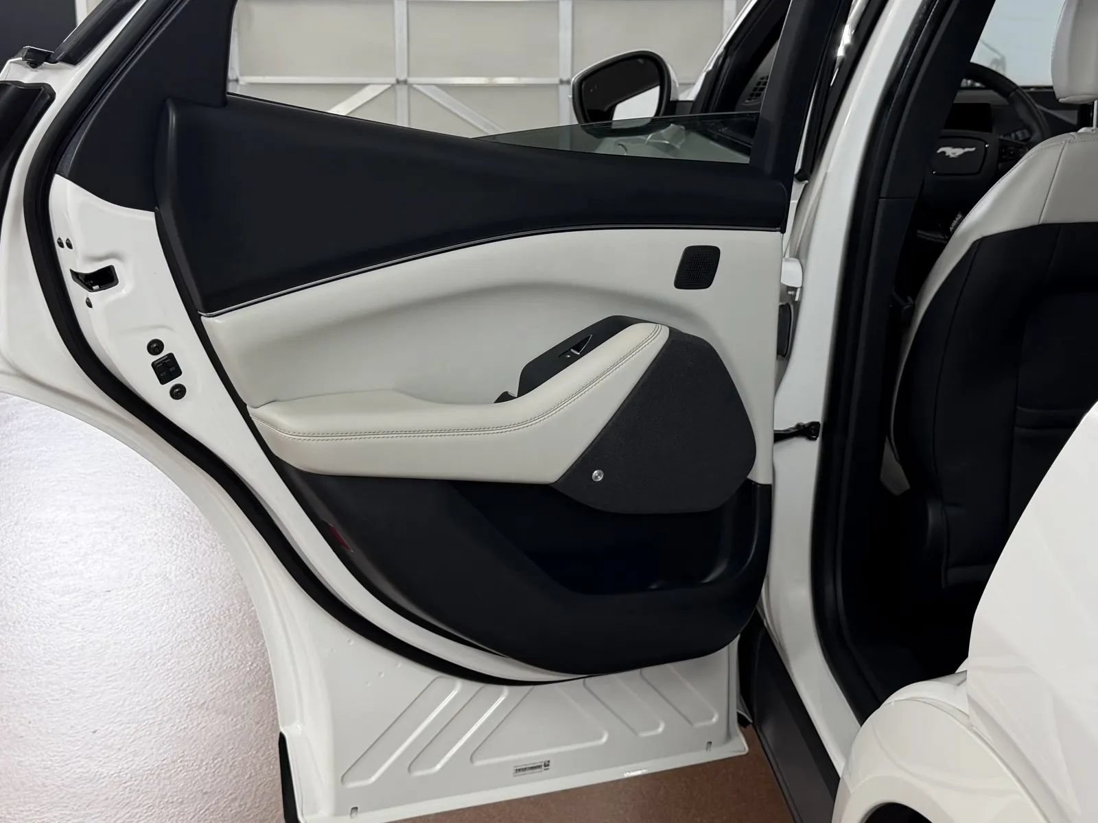 Used 2022 Ford Mustang Mach-E Premium w/ Ice White Appearance Package RWD image 34