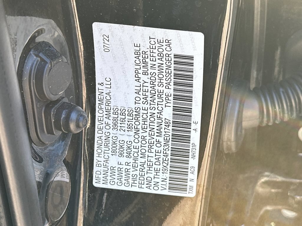 Used 2022 Honda Insight EX image 32