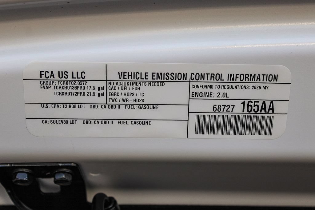 New 2026 Jeep Wrangler Unlimited Sport AWD/4WD image 27