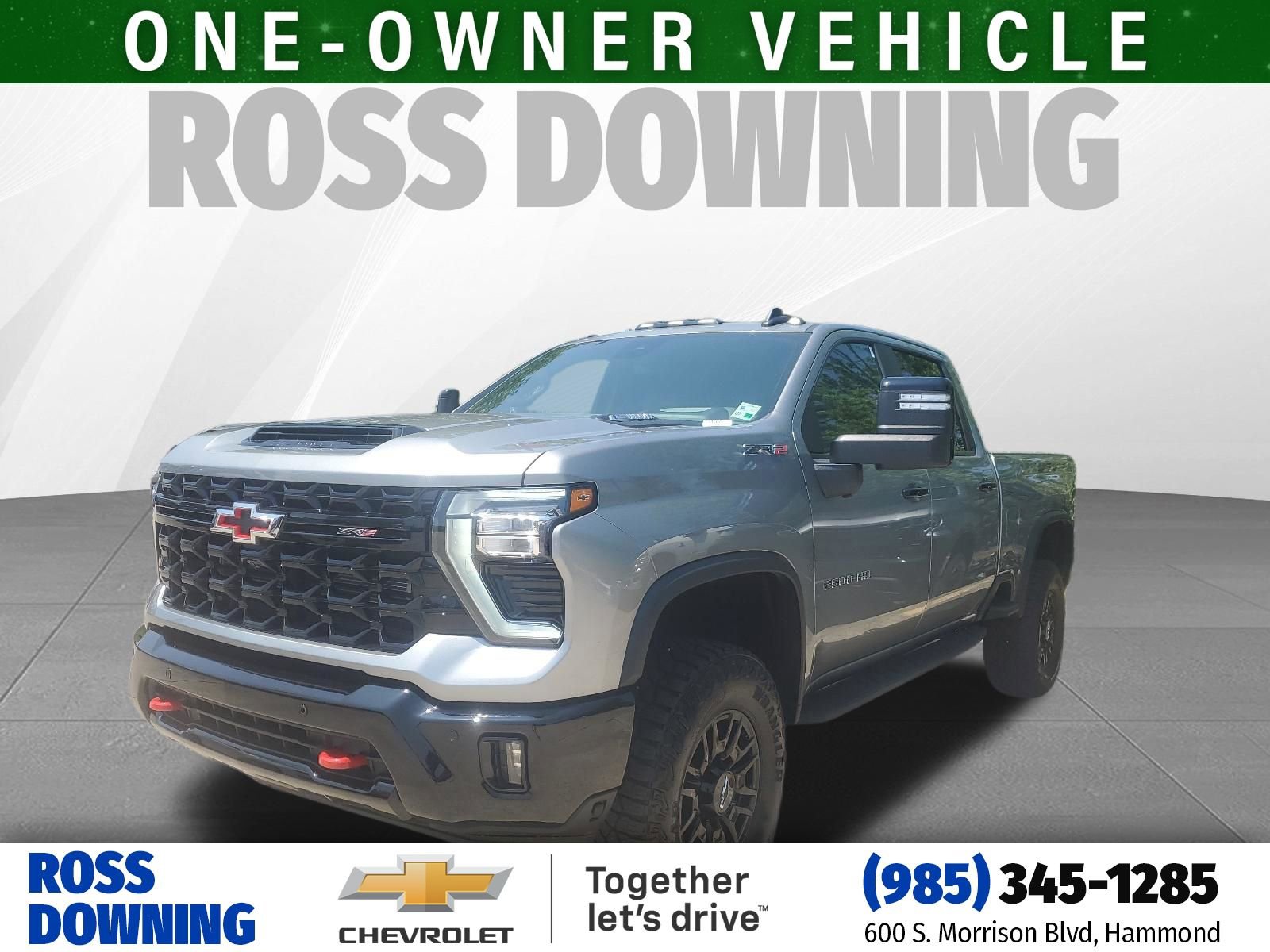 Certified 2025 Chevrolet Silverado 2500 ZR2 w/ Technology Package AWD/4WD image 1