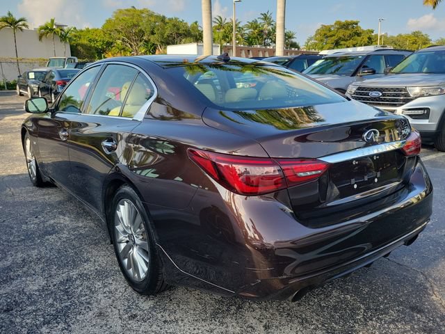 Used 2020 INFINITI Q50 Luxe w/ Cargo Package RWD image 4