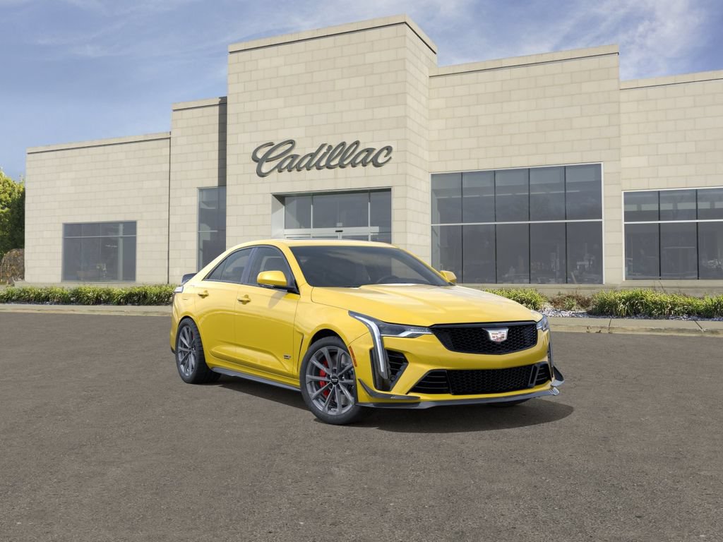 New 2026 Cadillac CT4 V Blackwing w/ Carbon Fiber 1 Package RWD 360° Tour