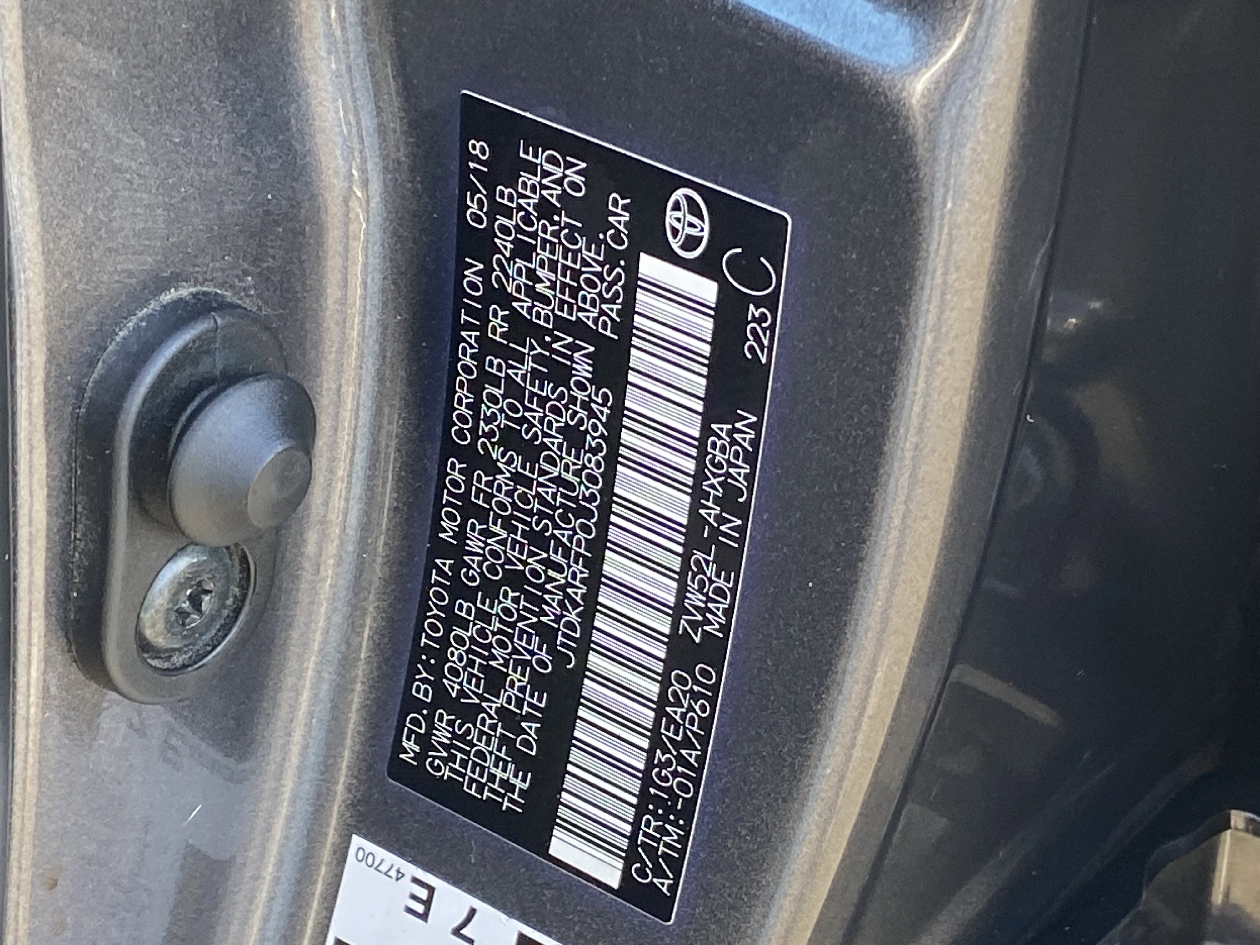 Used 2018 Toyota Prius Prime Advanced FWD image 30