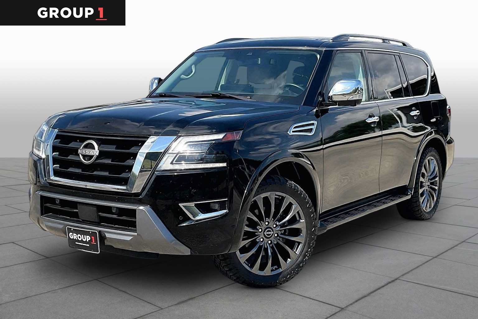 Used 2023 Nissan Armada Platinum w/ Captain's Chairs Package AWD/4WD image 1