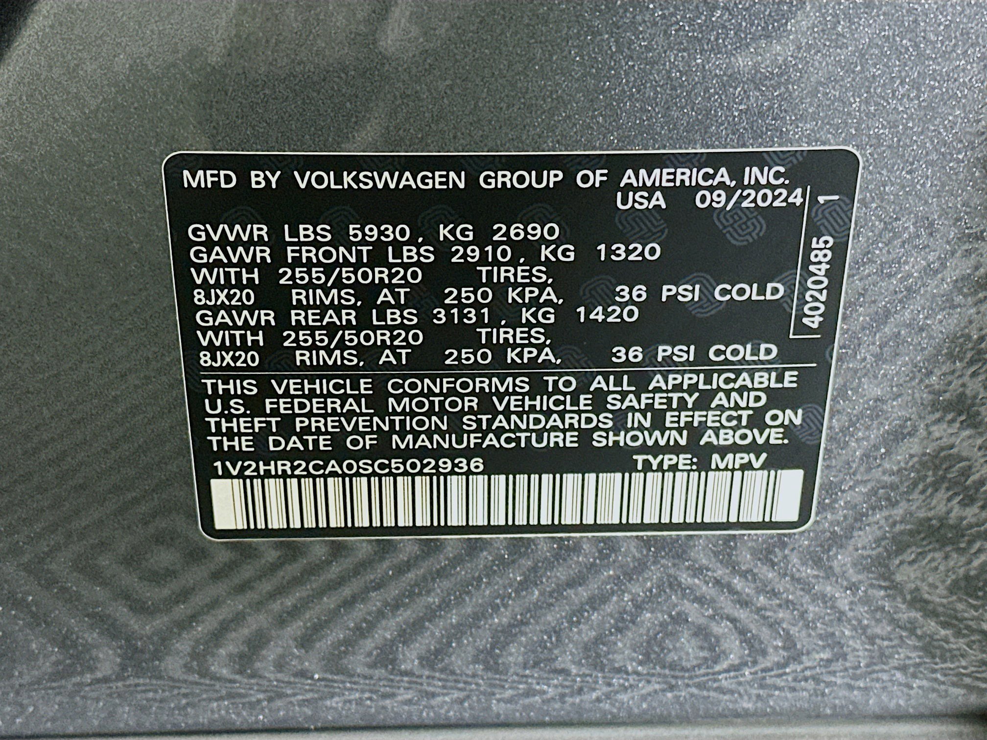 Used 2025 Volkswagen Atlas SE image 12