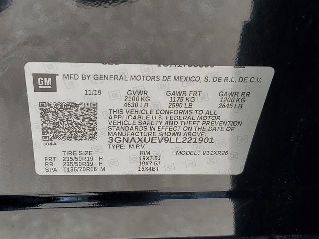 Used 2020 Chevrolet Equinox LT w/ Midnight Edition image 33