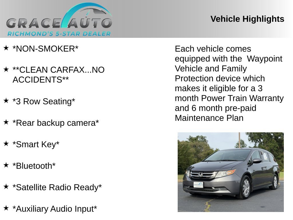 Used 2016 Honda Odyssey SE image 2