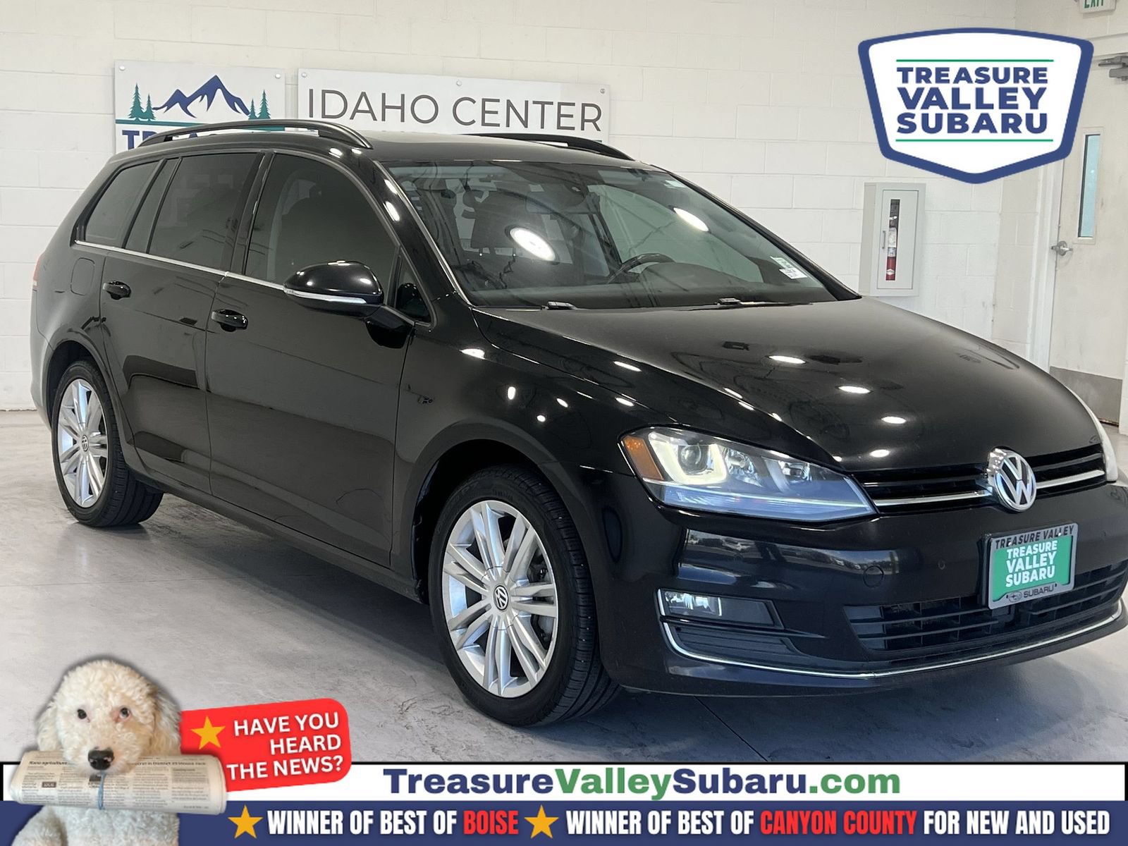 Used 2015 Volkswagen Golf TDI SE w/ Lighting Package FWD image 1