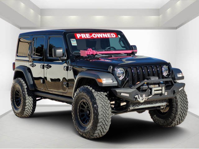 Used 2021 Jeep Wrangler Unlimited Sport image 1