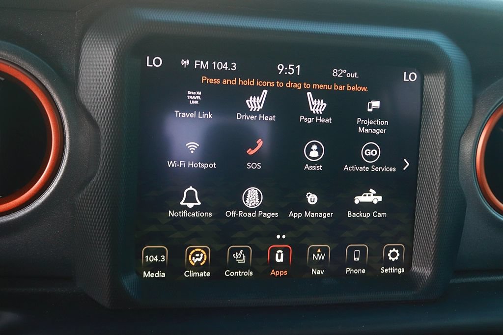 Used 2022 Jeep Gladiator Mojave w/ Cold Weather Group AWD/4WD image 28