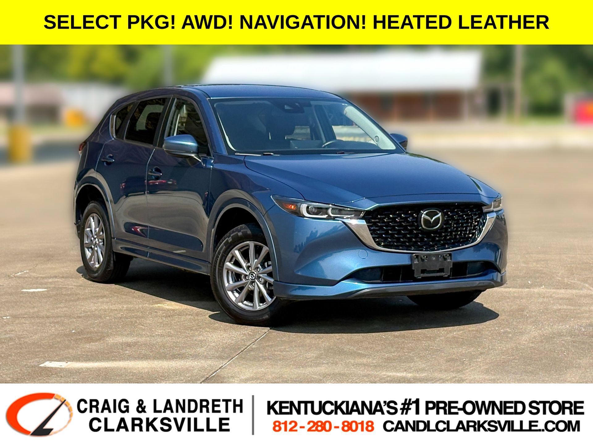 Used 2024 MAZDA CX-5 AWD 2.5 S w/ Select Package