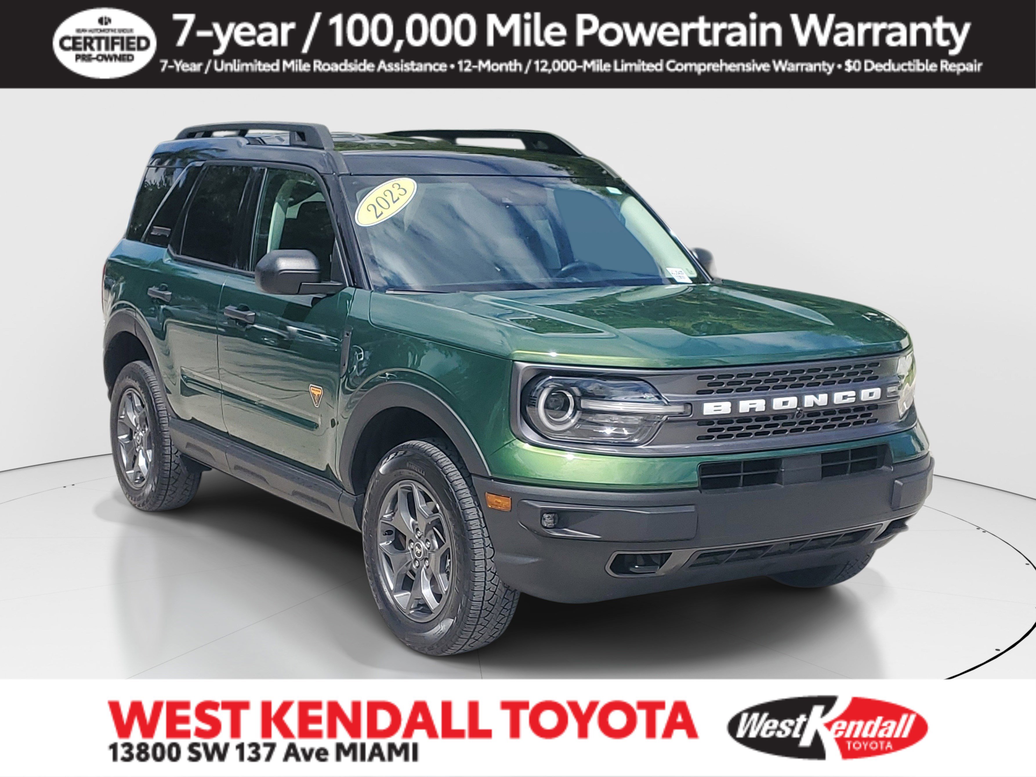 Used 2023 Ford Bronco Sport Badlands AWD/4WD image 1