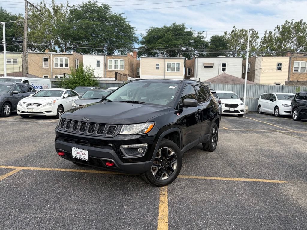 Certified 2017 Jeep Compass Trailhawk w/ Leather Interior Group AWD/4WD image 3