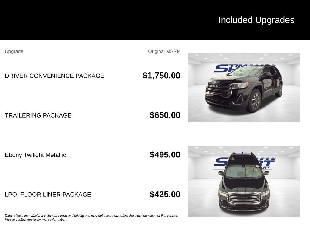 Used 2023 GMC Acadia SLE w/ Driver Convenience Package AWD/4WD image 2