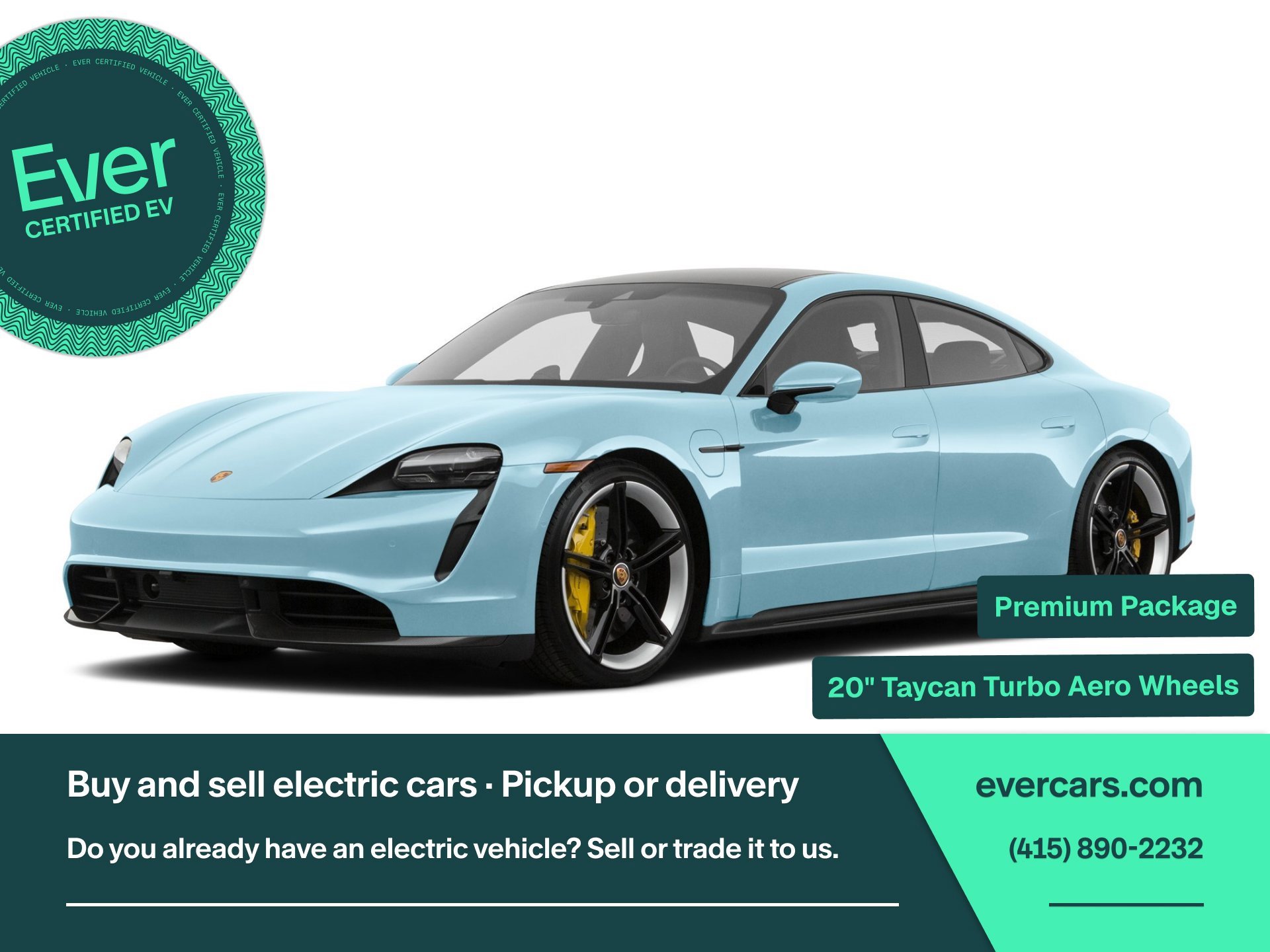 Used 2020 Porsche Taycan 4S