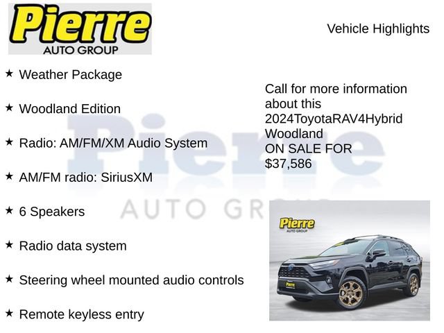 Used 2024 Toyota RAV4 AWD Hybrid w/ Weather Package image 7