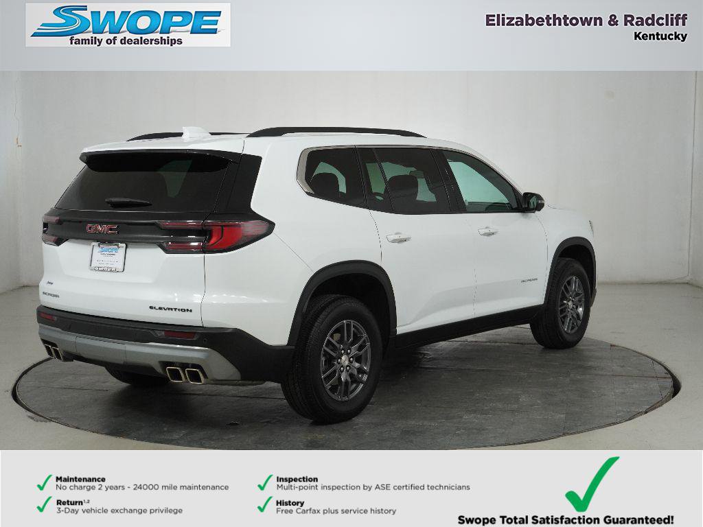Used 2025 GMC Acadia Elevation image 3