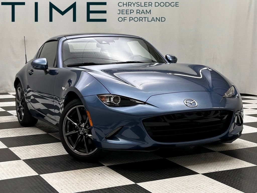 Used 2019 MAZDA MX-5 Miata RF Grand Touring w/ GT-S Package RWD image 1