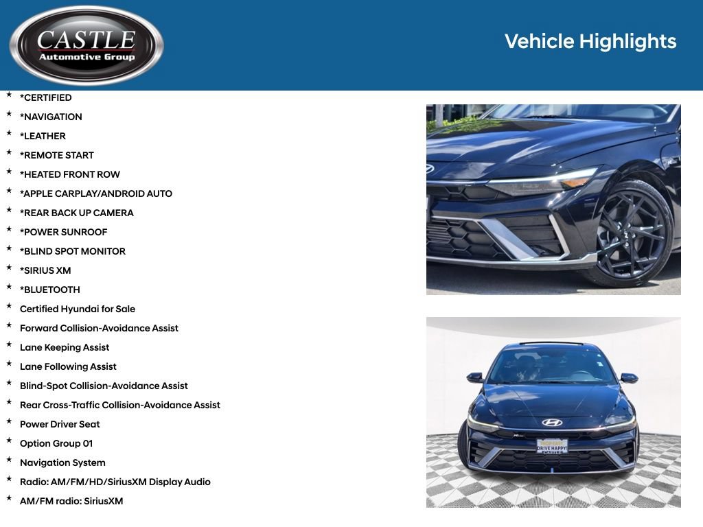 Used 2025 Hyundai Elantra N Line FWD image 3