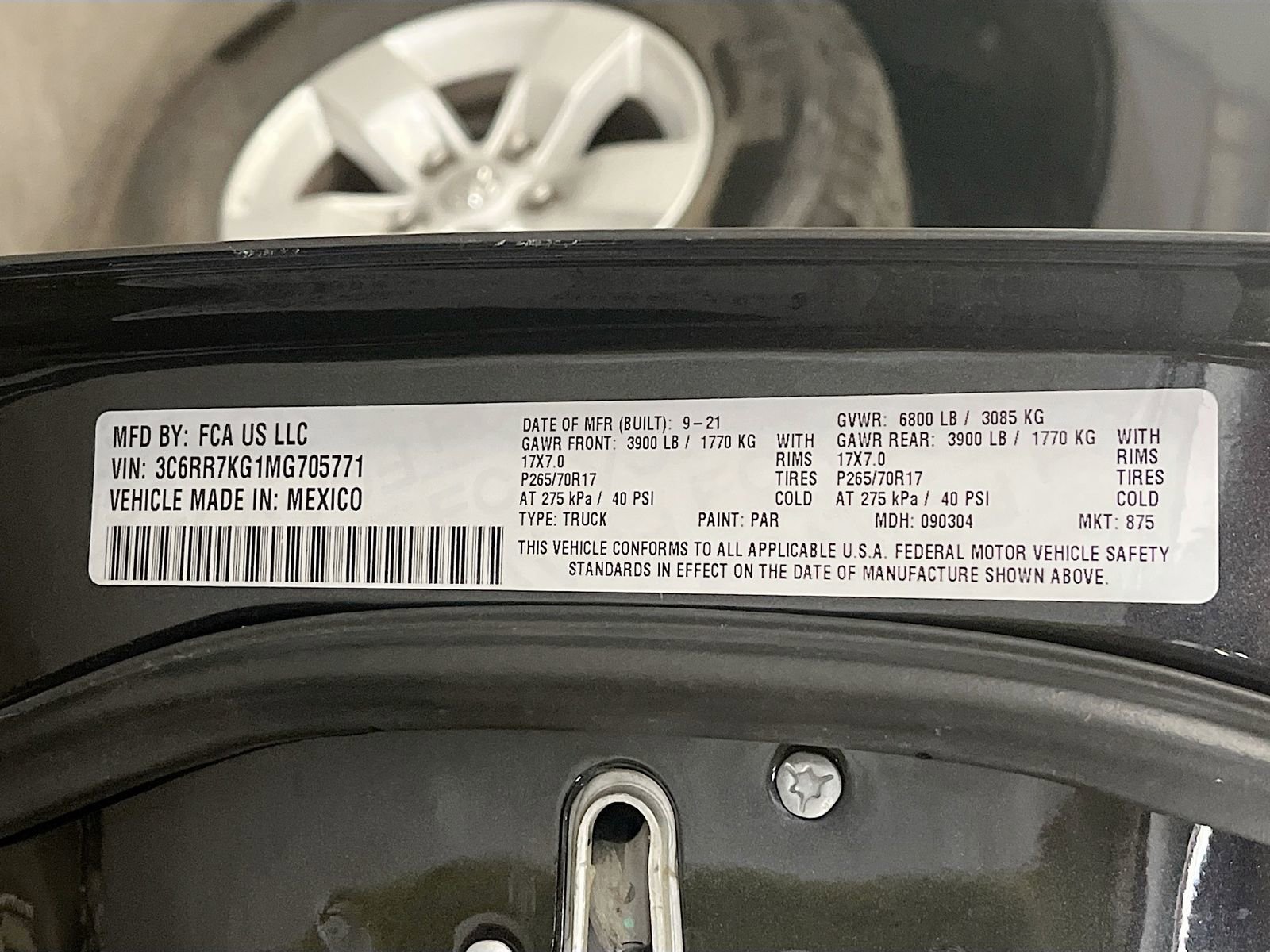 Used 2021 RAM 1500 Tradesman w/ Chrome Plus Package image 32