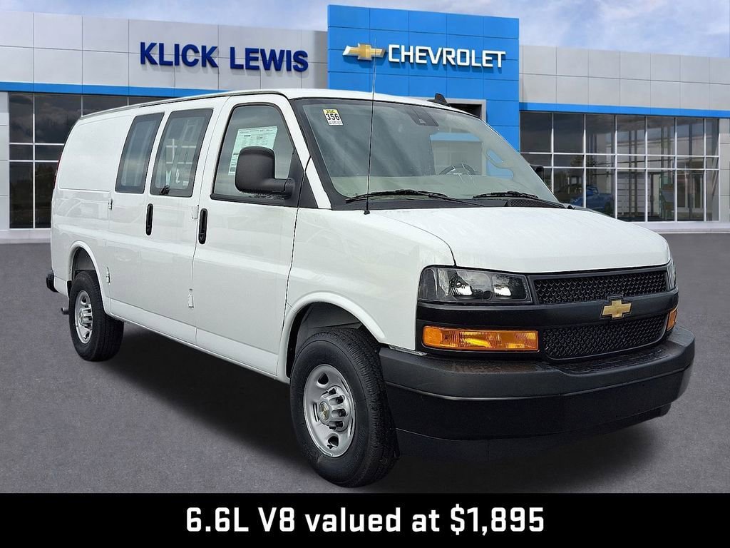 New 2025 Chevrolet Express 3500 WT Van w/ Driver Convenience Package