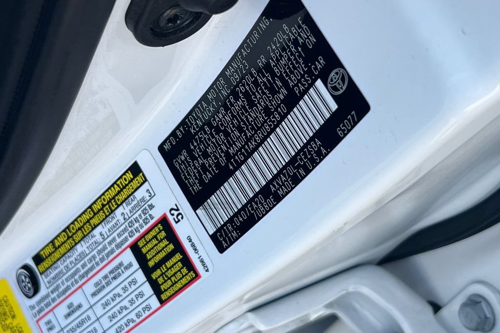 Certified 2024 Toyota Camry SE FWD image 30