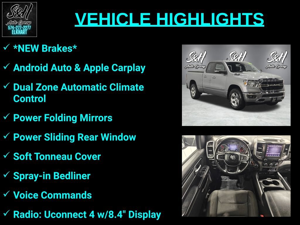 Used 2019 RAM 1500 Big Horn AWD/4WD image 3
