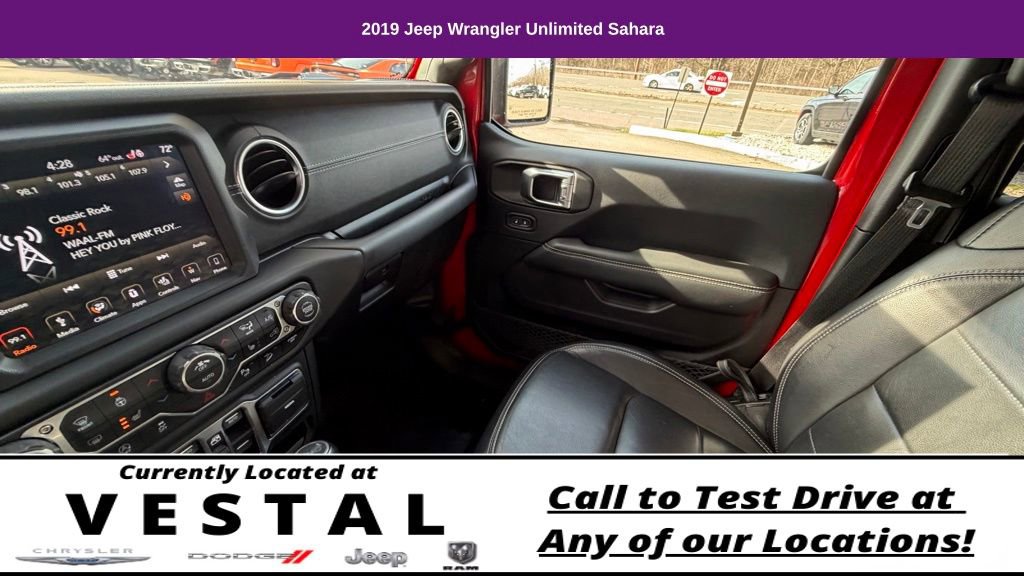 Used 2019 Jeep Wrangler Unlimited Sahara w/ Dual Top Group image 37