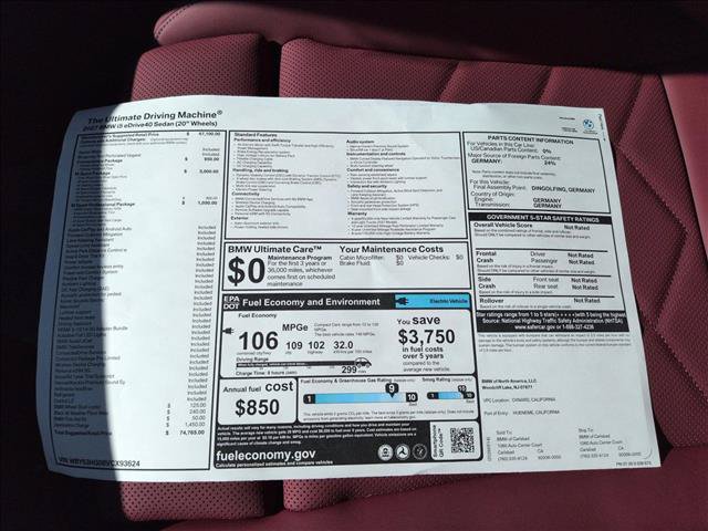 New 2027 BMW i5 eDrive40 w/ M Sport Package RWD image 17