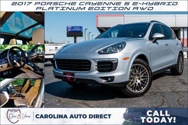 Used 2017 Porsche Cayenne S Platinum