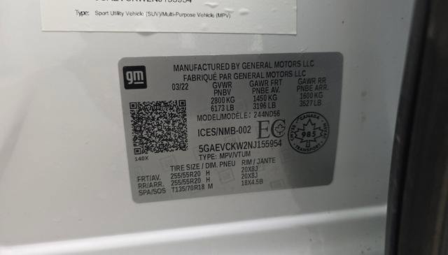 Used 2022 Buick Enclave Avenir w/ Trailering Package, 5000 lbs. AWD/4WD image 16