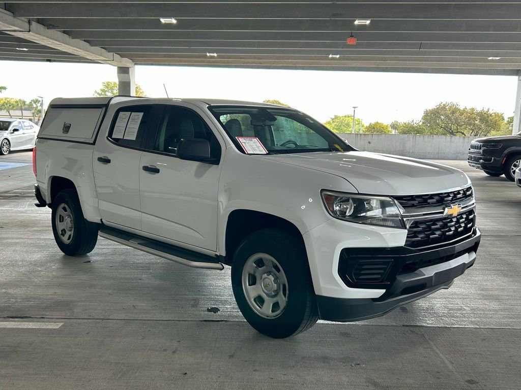 Used 2021 Chevrolet Colorado W/T w/ WT Convenience Package RWD image 7