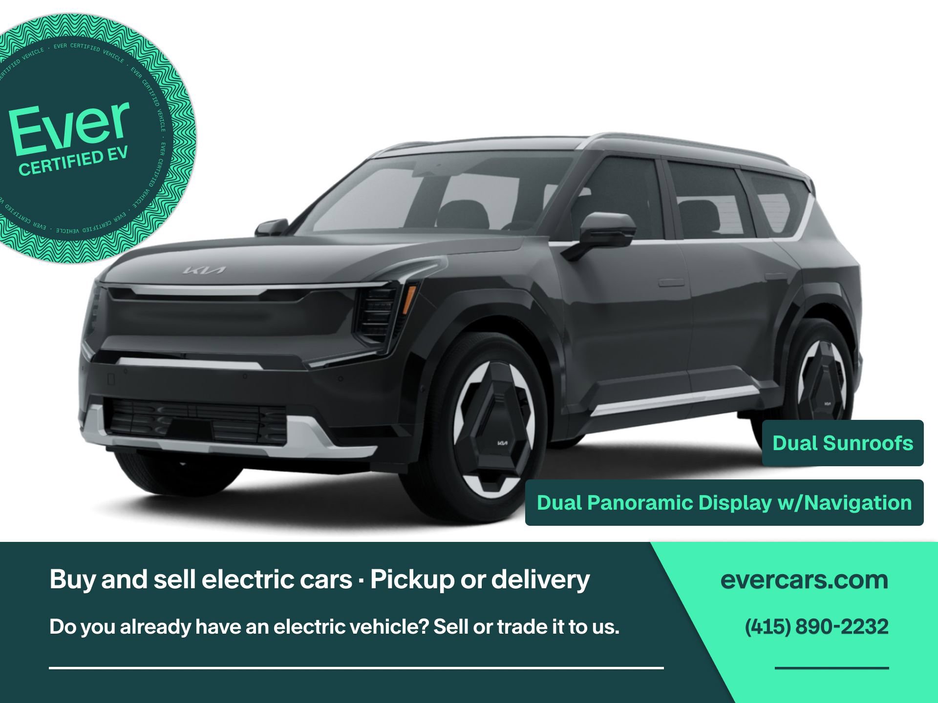 Used 2024 Kia EV9 Wind AWD/4WD image 1