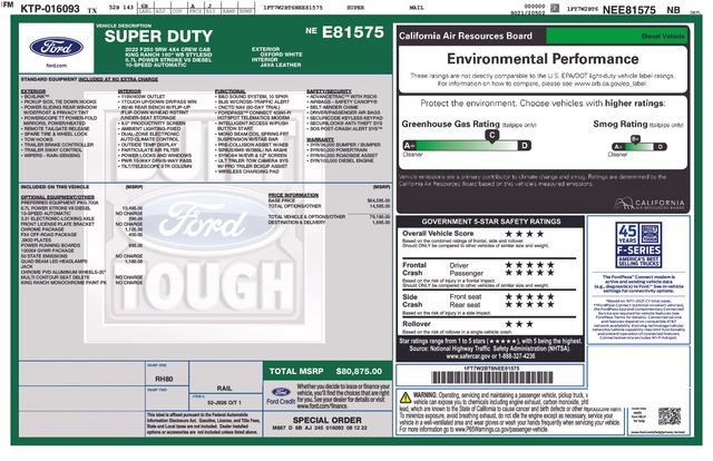 Used 2022 Ford F250 King Ranch w/ Chrome Package AWD/4WD image 26