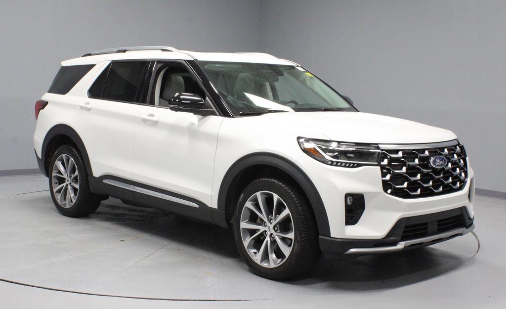 Certified 2025 Ford Explorer Platinum w/ Ultimate Package AWD/4WD image 1
