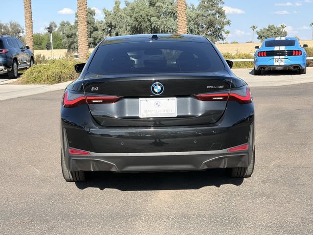 Certified 2023 BMW i4 eDrive35 w/ Premium Package RWD image 8