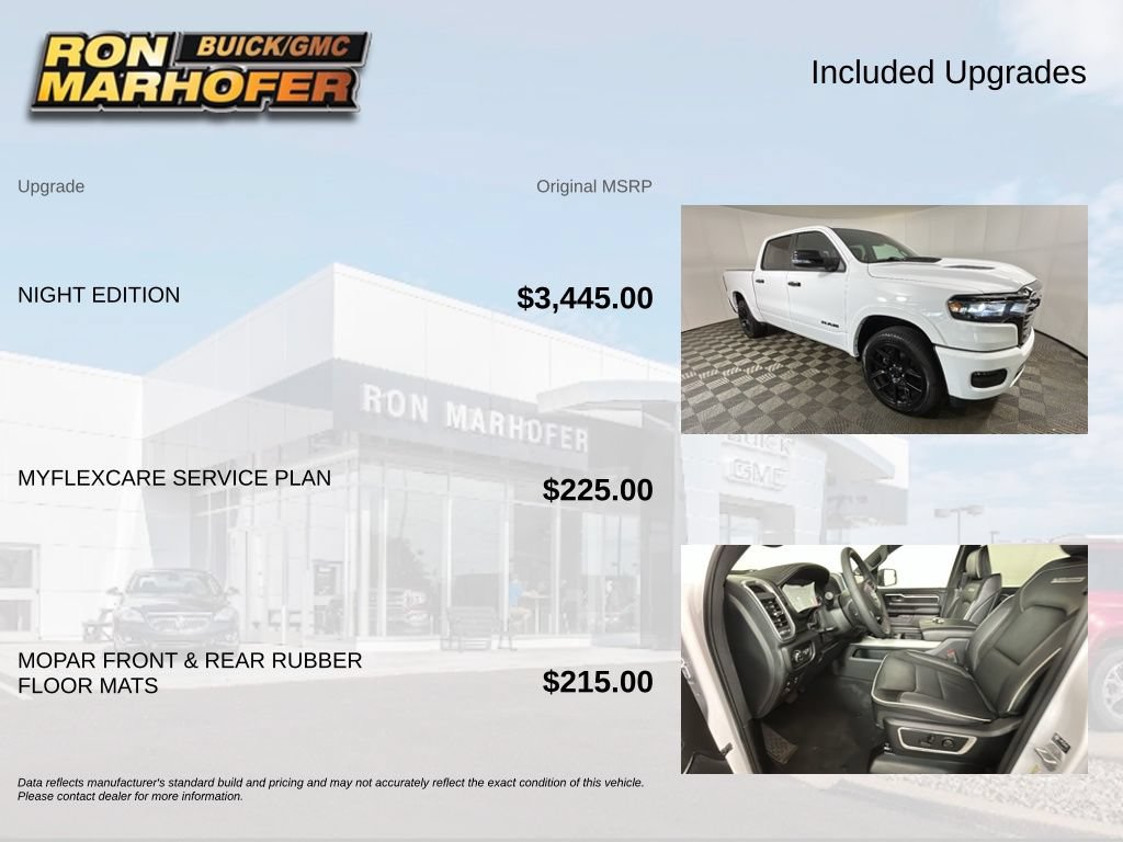 Used 2026 RAM 1500 Laramie w/ Night Edition AWD/4WD image 6
