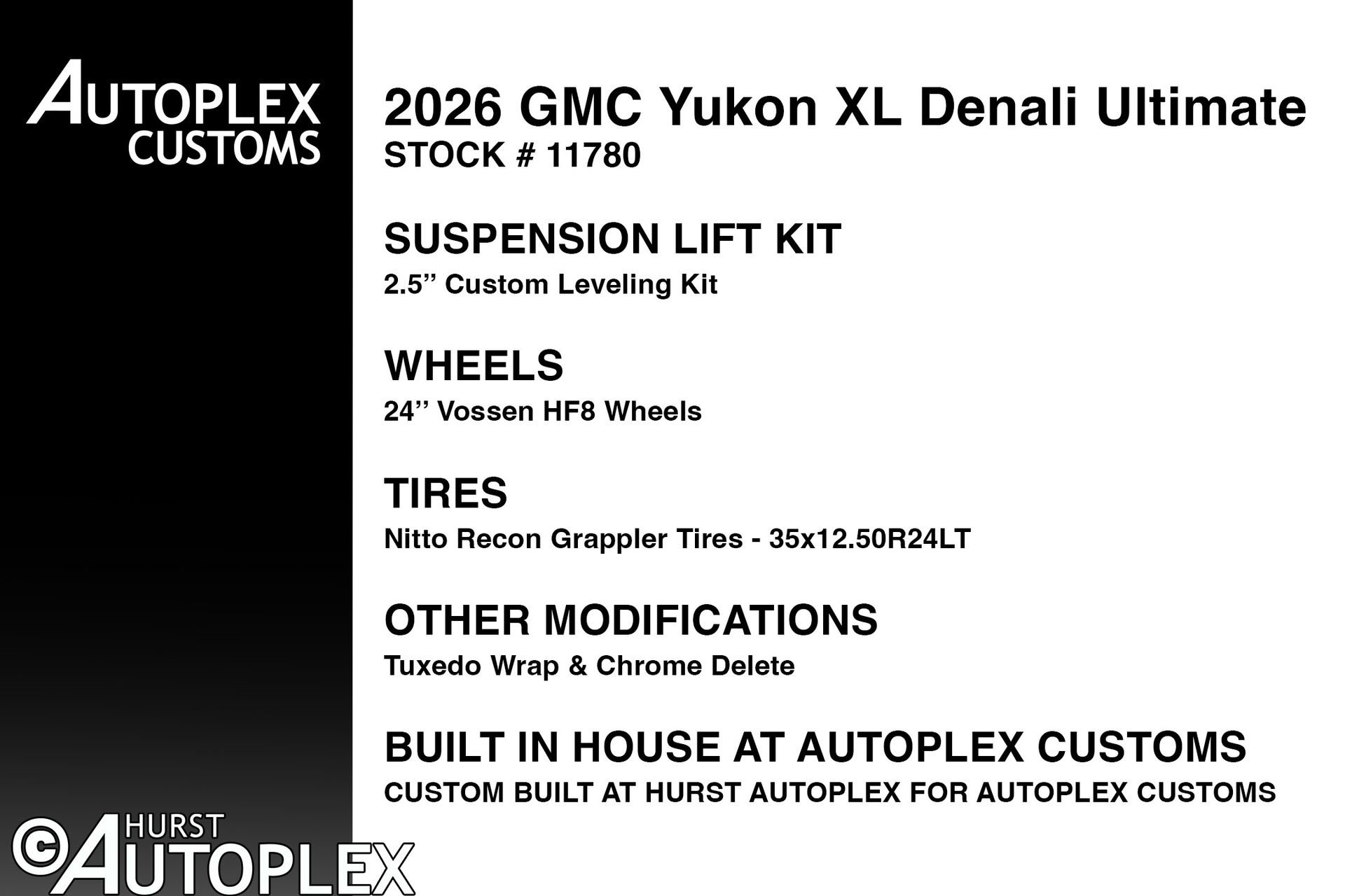 Used 2026 GMC Yukon XL Denali Ultimate w/ LPO, Floor Liner Package image 2