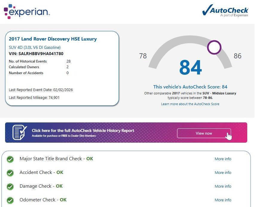 Used 2017 Land Rover Discovery HSE Luxury image 16