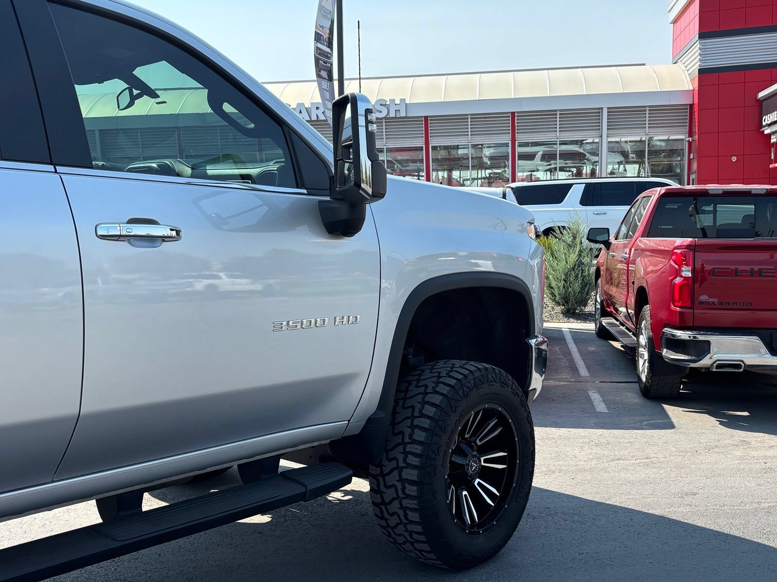 Used 2021 Chevrolet Silverado 3500 LTZ w/ LTZ Convenience Package AWD/4WD image 4
