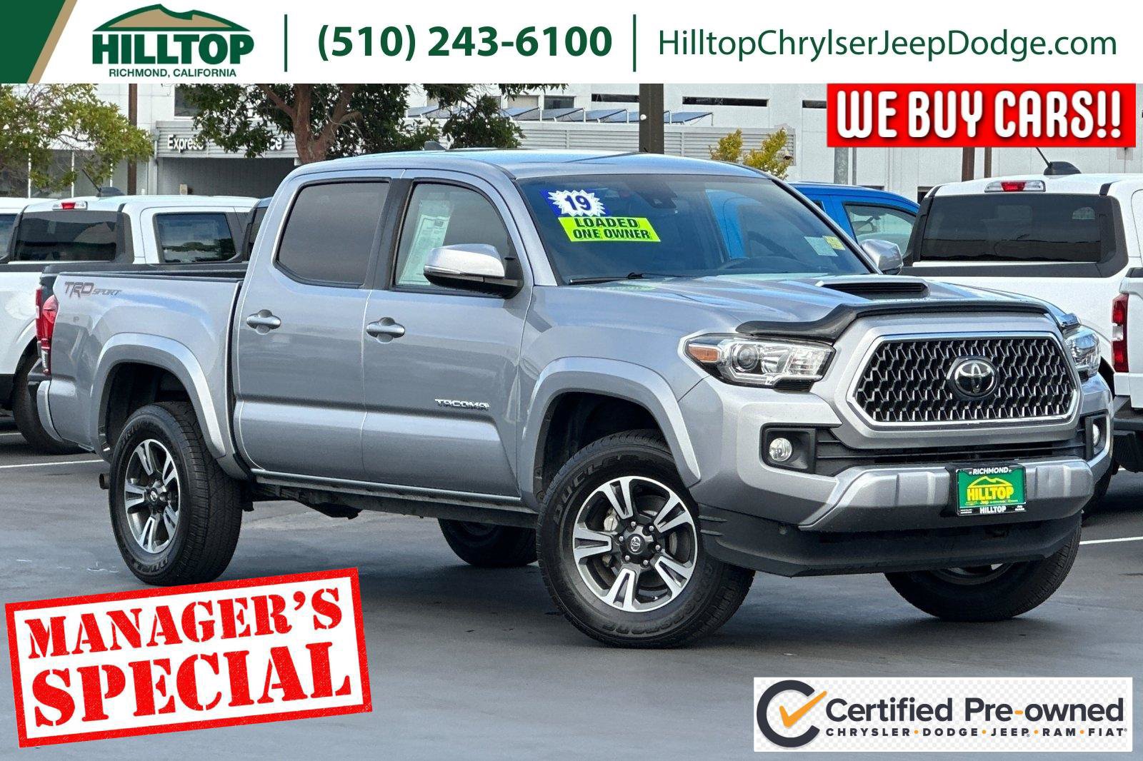 Used 2019 Toyota Tacoma TRD Sport w/ Technology Package RWD image 1