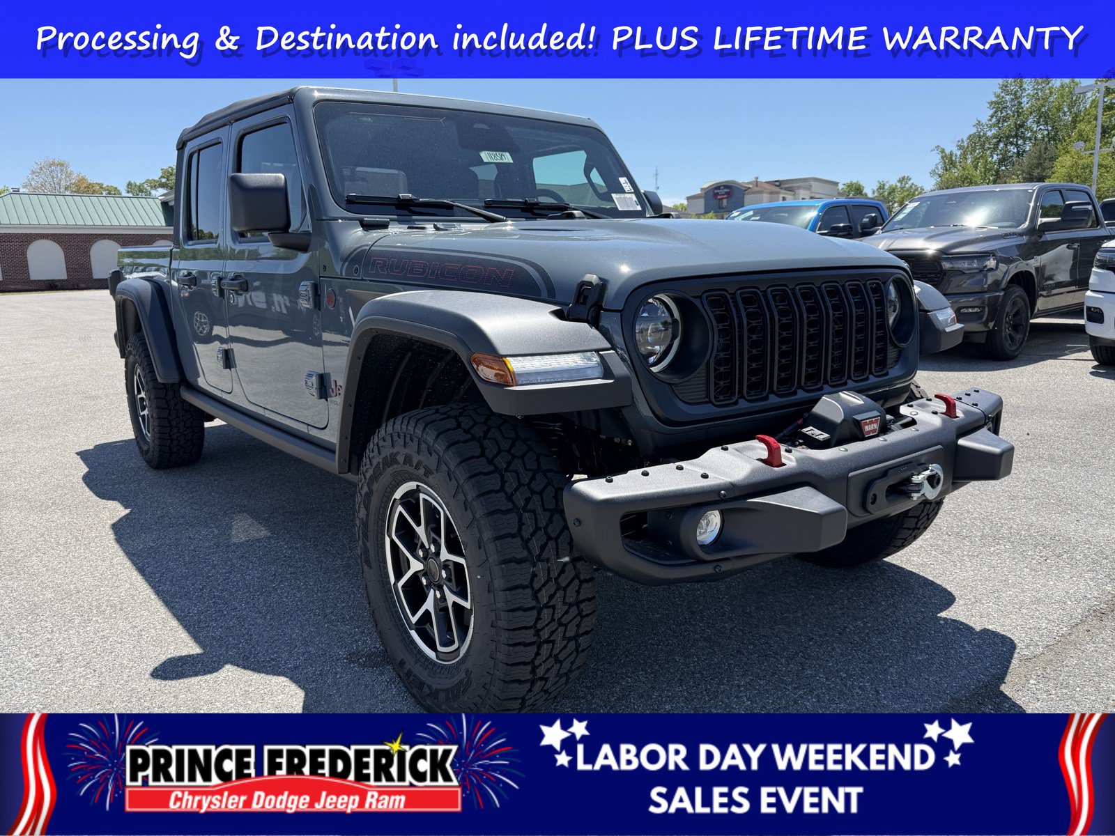 New 2026 Jeep Gladiator Rubicon