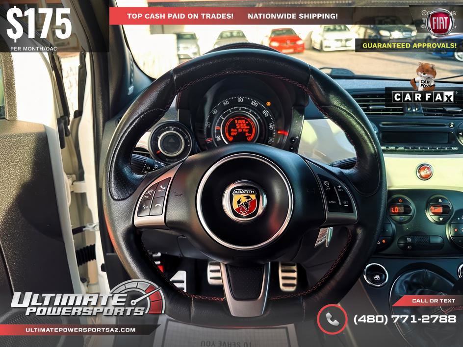 Used 2012 FIAT 500 Abarth w/ Safety & Convenience Pkg FWD image 16