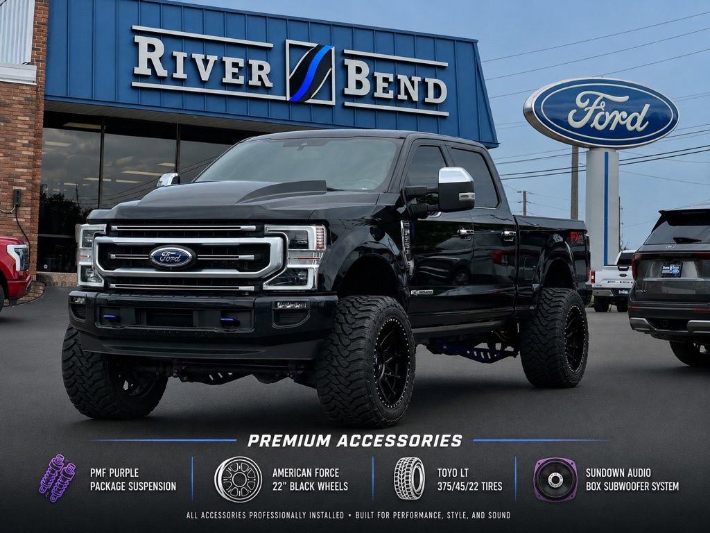 Used 2020 Ford F350 Platinum AWD/4WD image 1